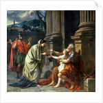 Belisarius Begging for Alms, 1781 by Jacques Louis David