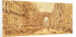The Faubourg and the Porte Saint-Denis, 1801 by Thomas Girtin