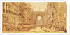 The Faubourg and the Porte Saint-Denis, 1801 by Thomas Girtin