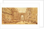 The Faubourg and the Porte Saint-Denis, 1801 by Thomas Girtin