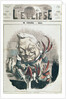 Caricature of Adolphe Thiers from 'L'Eclipse', February 1870 by Andre Gill