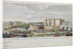 View of the Bastille and the Porte Saint-Antoine by Jacques Rigaud