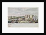 View of the Bastille and the Porte Saint-Antoine by Jacques Rigaud