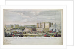 View of the Bastille and the Porte Saint-Antoine by Jacques Rigaud