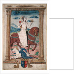 CL 22718 C Charity Against Envy by French School