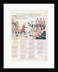 Songs of Rejoicing for the Peace between France and Germany by French School