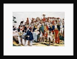 Napoleon I at Essling at the time of the death of Jean Lannes Duke of Montebello, 22nd May 1809 by French School