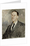 Portrait of Jean Giraudoux 1924 by Jacques-Emile Blanche
