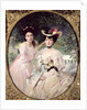 Madame Collas and her Daughter, Giselle, 1903 by Theobald Chartran