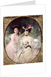 Madame Collas and her Daughter, Giselle, 1903 by Theobald Chartran