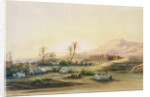 Valley of the Nile with the Ruins of the Temple of Seti I, 1844 by Prosper Georges Antoine Marilhat