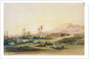 Valley of the Nile with the Ruins of the Temple of Seti I, 1844 by Prosper Georges Antoine Marilhat