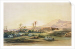 Valley of the Nile with the Ruins of the Temple of Seti I, 1844 by Prosper Georges Antoine Marilhat