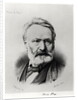 Portrait of Victor Hugo from 'Album du Rappel', engraved from a photograph by Edme Penauille 1869 by Charles Albert d'Arnoux Bertall