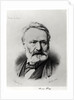 Portrait of Victor Hugo from 'Album du Rappel', engraved from a photograph by Edme Penauille 1869 by Charles Albert d'Arnoux Bertall