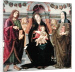 Virgin and Child with Two Saints by Luca Signorelli