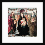 Virgin and Child with Two Saints by Luca Signorelli