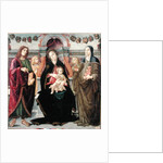 Virgin and Child with Two Saints by Luca Signorelli