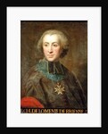 Cardinal Etienne-Charles de Lomenie de Brienne by French School