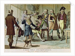Le Cafe des Incrediables, 1797 by French School
