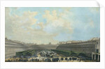 The Garden of the Palais Royal, 1791 by Louis-Nicolas de Lespinasse