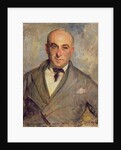 Portrait of Max Jacob 1921 by Jacques-Emile Blanche