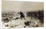 Episode of the War of 1870, Battle of Chenebier, 16th January 1871, 1882 by Alphonse Marie de Neuville