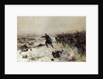 Episode of the War of 1870, Battle of Chenebier, 16th January 1871, 1882 by Alphonse Marie de Neuville