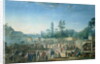 View of the Tuileries from the Place de la Revolution, 1799 by Thomas Naudet