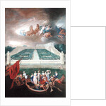 View of the Orangerie and the Chateau de Versailles with the Abduction of Helen, 1688 by Jean the Younger Cotelle