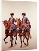 Deputy Sergeant and Archer of the Mounted Police Force of l'Ile de France, c.1750 by P. Benigni
