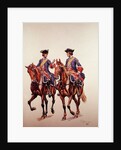 Deputy Sergeant and Archer of the Mounted Police Force of l'Ile de France, c.1750 by P. Benigni