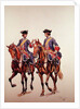 Deputy Sergeant and Archer of the Mounted Police Force of l'Ile de France, c.1750 by P. Benigni