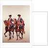 Deputy Sergeant and Archer of the Mounted Police Force of l'Ile de France, c.1750 by P. Benigni