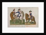 Army Commander and an Officer of the Mounted Police by Lesueur Brothers