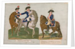 Army Commander and an Officer of the Mounted Police by Lesueur Brothers