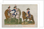 Army Commander and an Officer of the Mounted Police by Lesueur Brothers