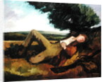 The Hunter's Rest or The Sleeping Hunter, 1929 by Andre Mare