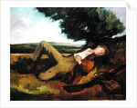 The Hunter's Rest or The Sleeping Hunter, 1929 by Andre Mare