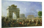 Entry of the Imperial Guard into Paris at the Barriere de Pantin, 25th November 1807, 1810 by Nicolas Antoine Taunay