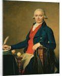 Gaspard Meyer or The Man in the Red Waistcoat, 1795 by Jacques Louis David