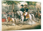 The Imperial Family on Horseback by French School