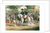 The Imperial Family on Horseback by French School