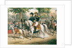 The Imperial Family on Horseback by French School