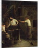 The Blacksmiths, Memory of Treport, 1857 by Francois Bonvin