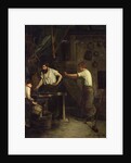 The Blacksmiths, Memory of Treport, 1857 by Francois Bonvin