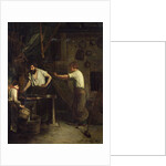 The Blacksmiths, Memory of Treport, 1857 by Francois Bonvin