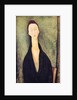 Madame Hanka Zborowska, 1918 by Amedeo Modigliani