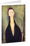 Madame Hanka Zborowska, 1918 by Amedeo Modigliani