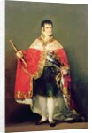 Portrait of Ferdinand VII 1814 by Francisco Jose de Goya y Lucientes